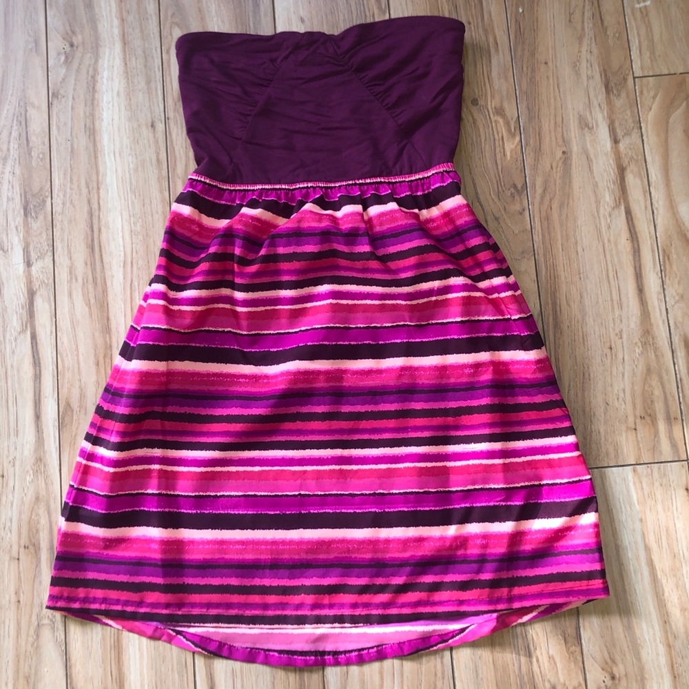 strapless Roxy dress